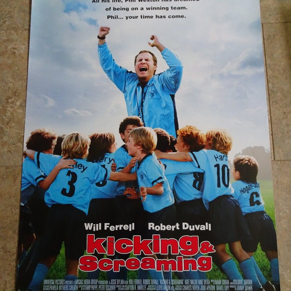 KICKING & SCREAMING - MOVIE POSTER WITH WILL FERRELL